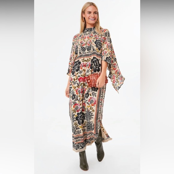 Farm Rio Romantic Garden Maxi Dress XM - Picture 6 of 9